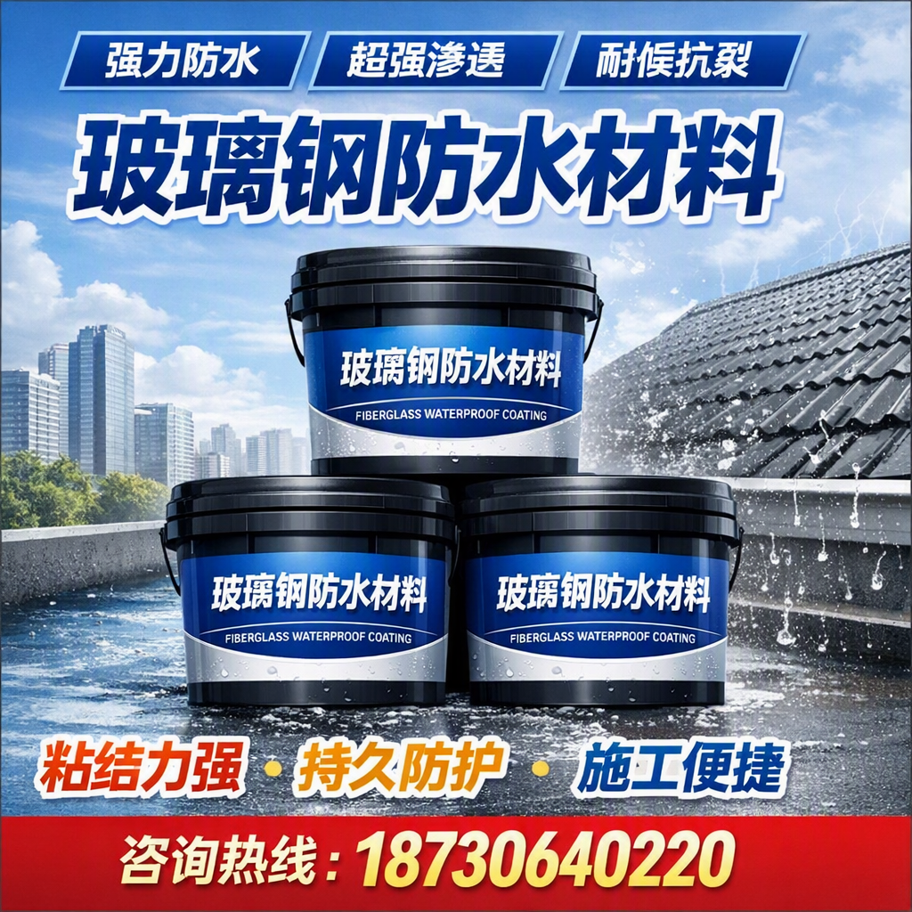 了解玻璃钢防水材料的市场趋势,文昌 企业不可不知